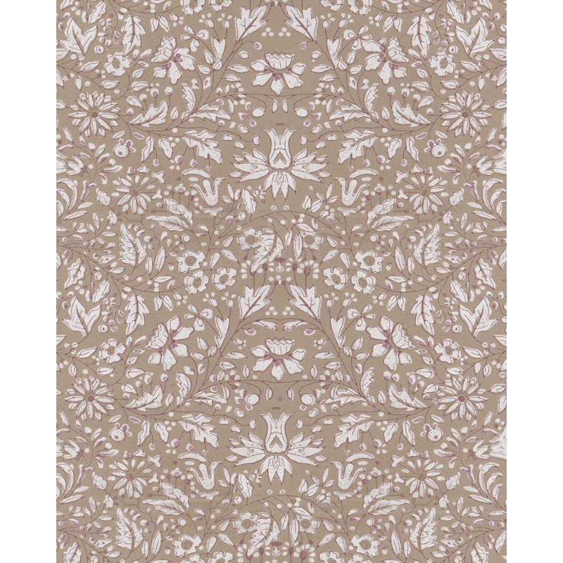 COUNTRYSIDE FLORAL Apricot, Brown/Tan