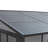 Gazebo Penguin Florence Wall Mounted Solarium 10 Ft x 12 Ft Metal Roof In Black-108608078-91327406