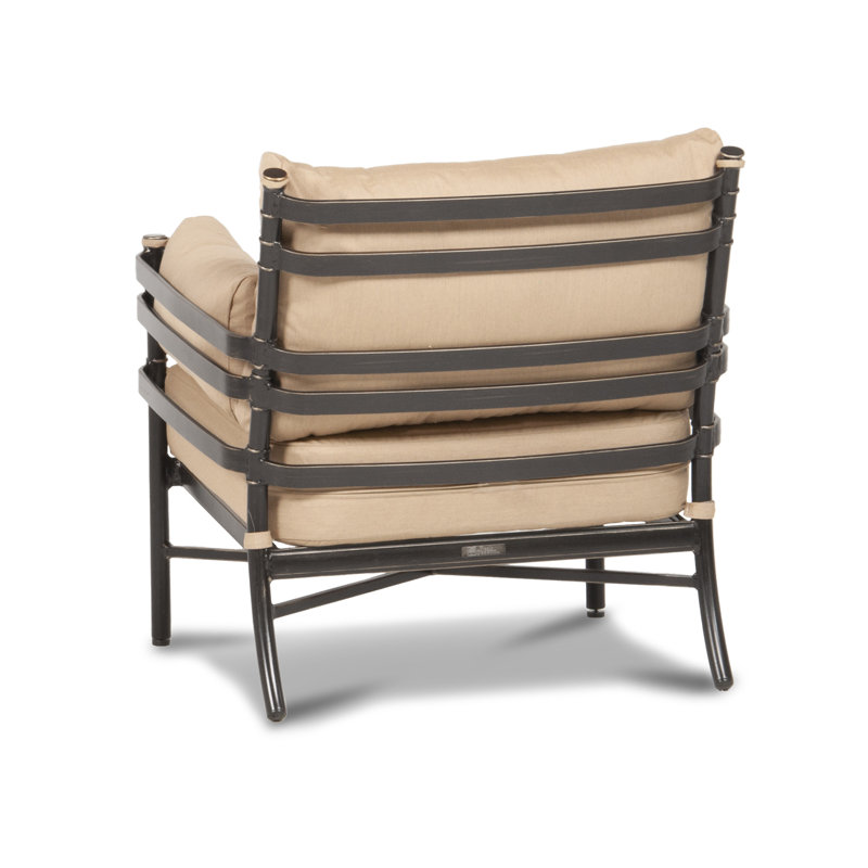 Lancaster Outdoor Armchair, Canvas Heather Beige Sunbrella® Canvas