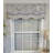 French Toile Layered 50'' W Window Valance-100670605
