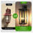 Modern Matte Black Outdoor Wall Lantern with Dusk to Dawn Sensor - Weatherproof Aluminum Exterior Sconce for Porch, Patio & Garage