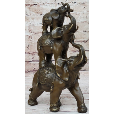 Figurine figurine animal collection bronze