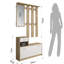 100cm W Manufactured Wood Shelving Unit