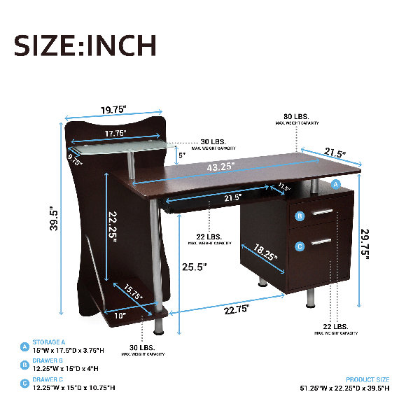 Dimensions du produit