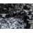 Round Anneliesse Ikat Onyx Area Rug