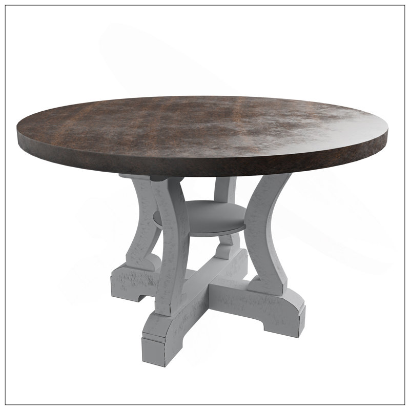 Table de salle à manger blanche 1pc