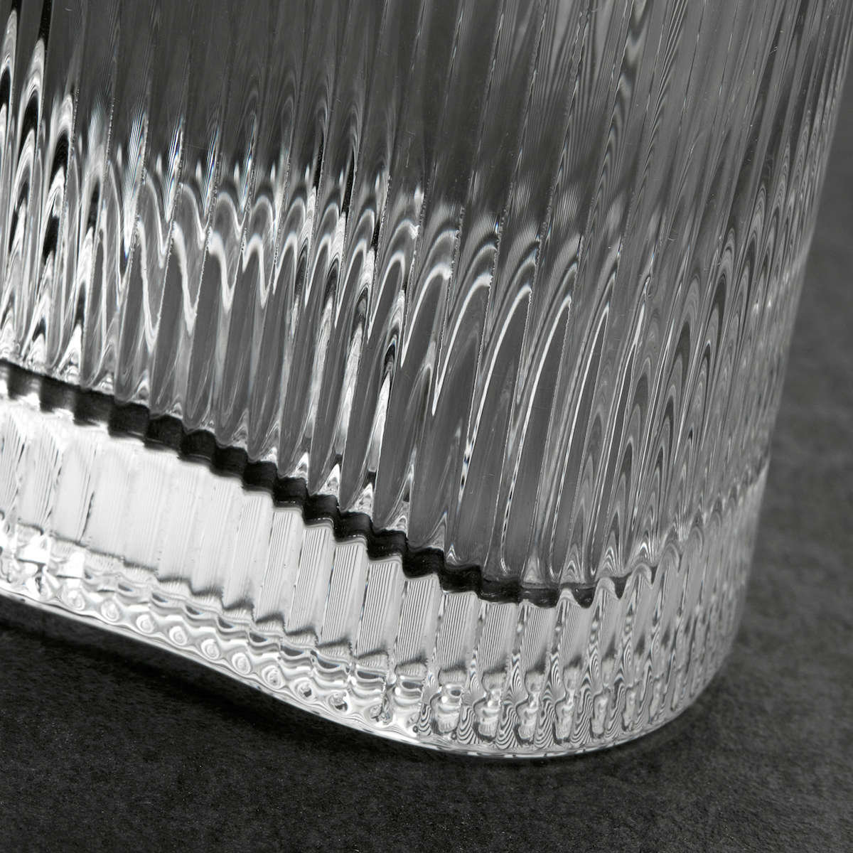 Blake Ribbed Drinking Glass