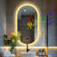 Oval Blutooth Led Mirror-1892066206