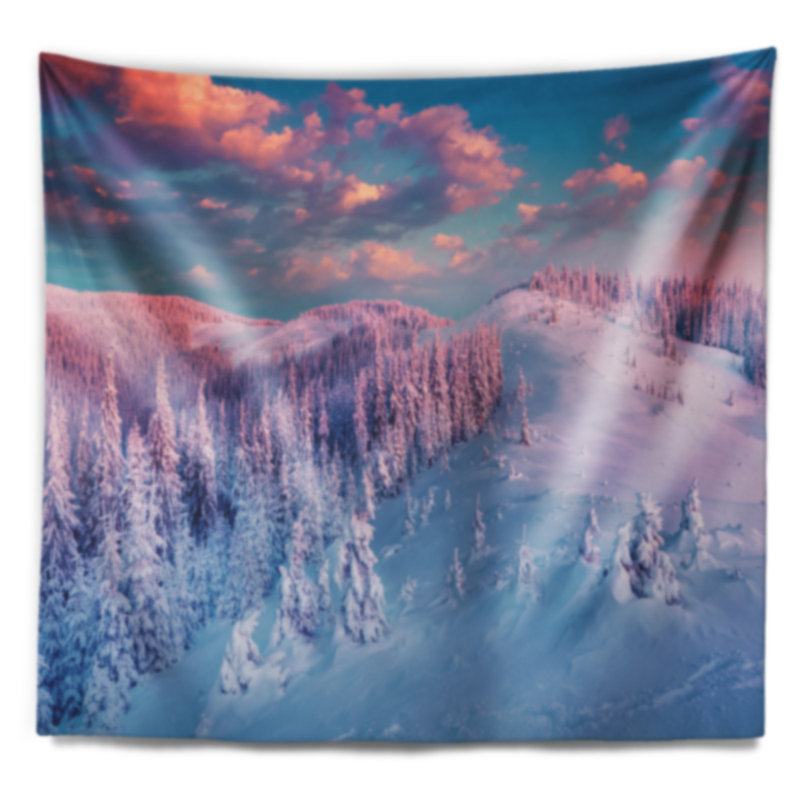 Polyester Tapestry, 68" H x 80" W