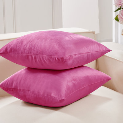  Housse de coussin carré en velours