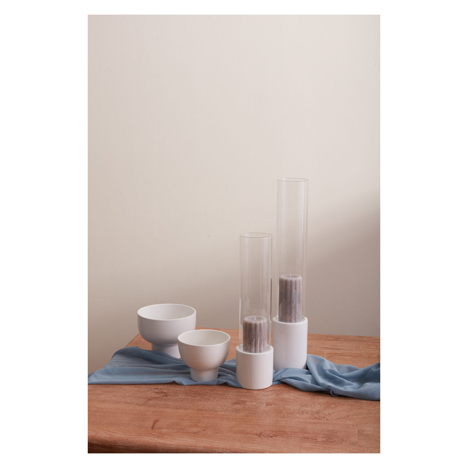 Abie Ceramic Table Vase, 5.25" H x 6.5" W x 6.5" D