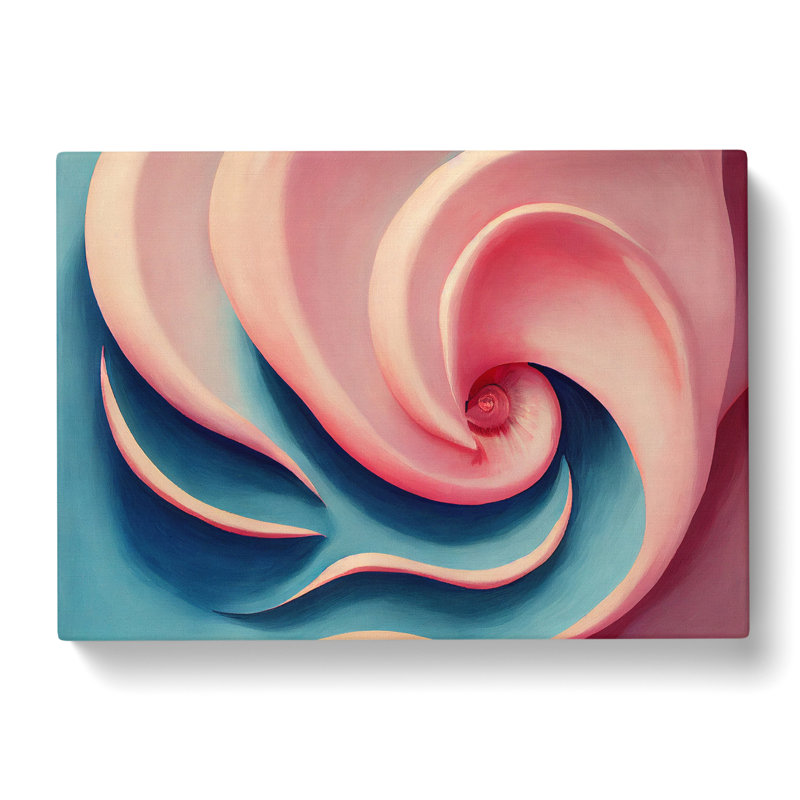 Seashell Art Vol.2 Abstract - Wrapped Canvas, 35cm H x 50cm W x 3cm D