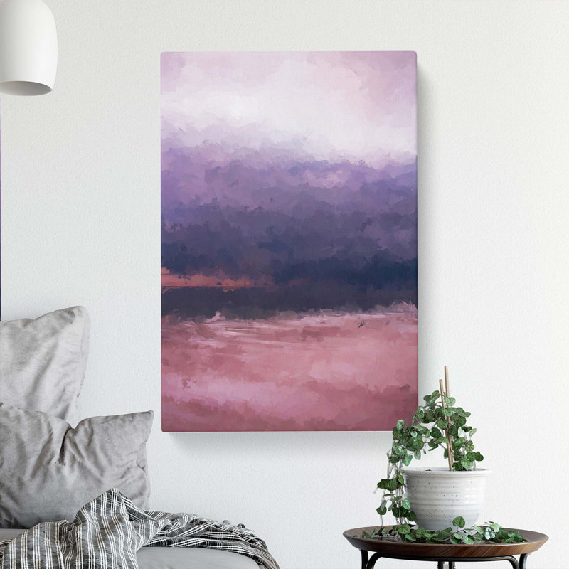 Moody Waters In Abstract - Wrapped Canvas, 50cm H x 35cm W x 3cm D