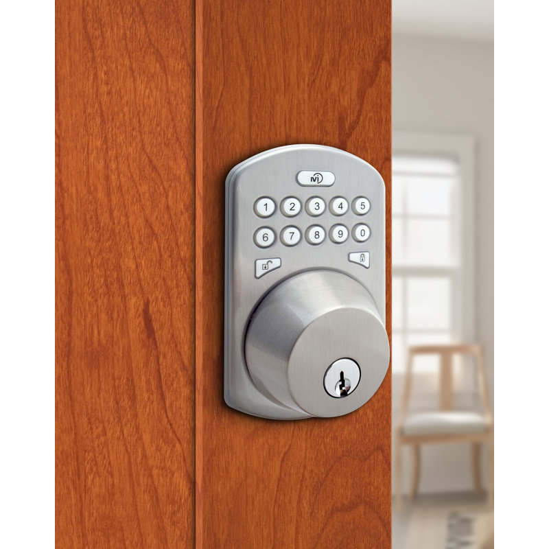 Keypad, Satin Nickel