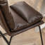 Chaises contemporaines rembourrées, ensemble de 2-2116027440