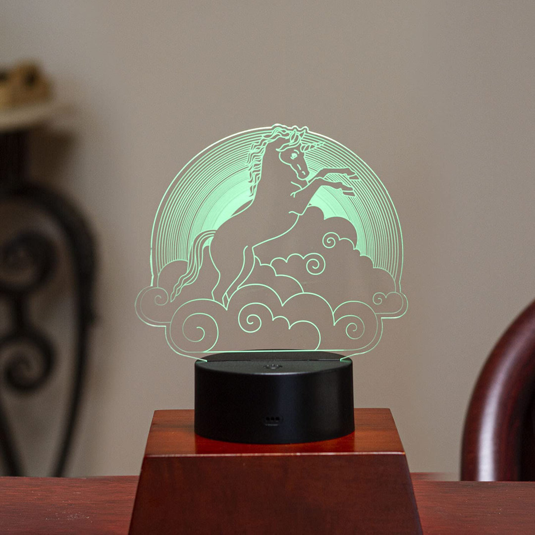 Amaiia Unicorn Riding Night Clouds Night Light Trinx