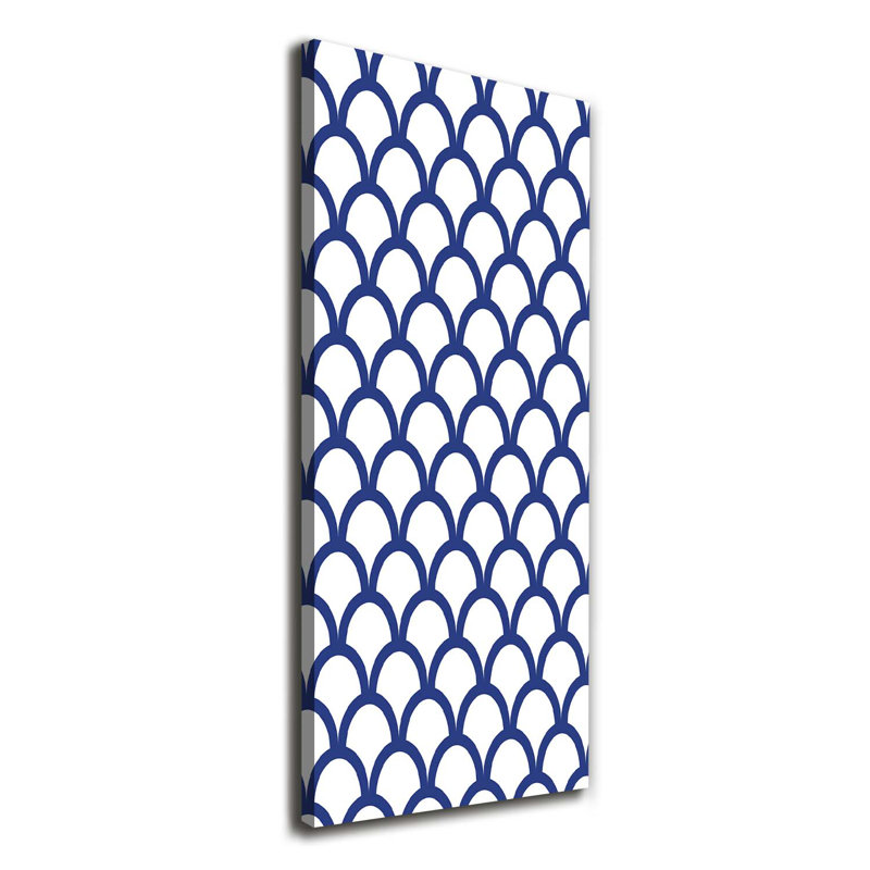 Marinistic Background - Wrapped Canvas Print