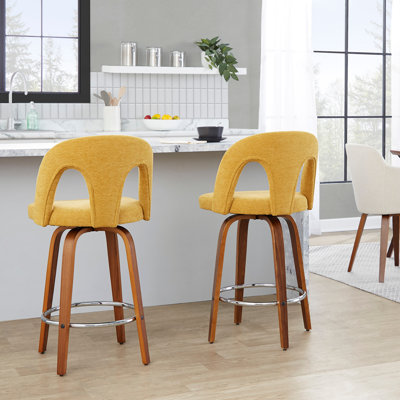 Fixed-Height Counter Stool with Swivel
