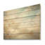 «Beige Gold Minimalisme Clouds I», art mural bois sur bois de pin naturel-1225889277