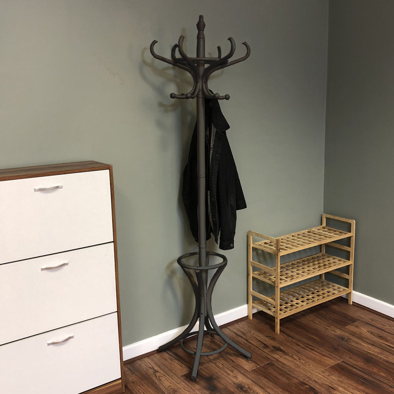 Jeb Freestanding Coat Rack, Black