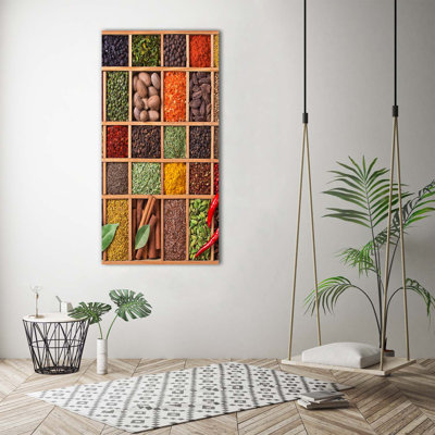 Colorful spices 1 Piece Wrapped Canvas Wall Art