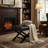 Porto Faux Leather Ottoman-47385264
