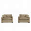 Fauteuil en velours côtelé 2 pièces-1841384160