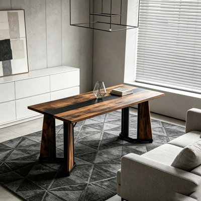 70.9"Rectangular Large Dining Table