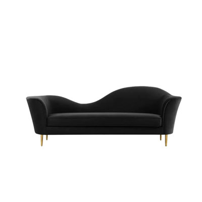 Elkie Velvet Chaise Lounge