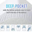 Protège-matelas en polyester Jalapa-87607194