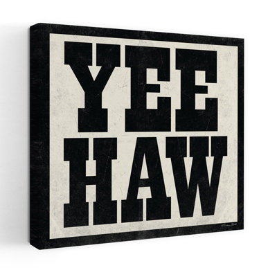 Art contemporain Yee Haw avec Western Cowboy