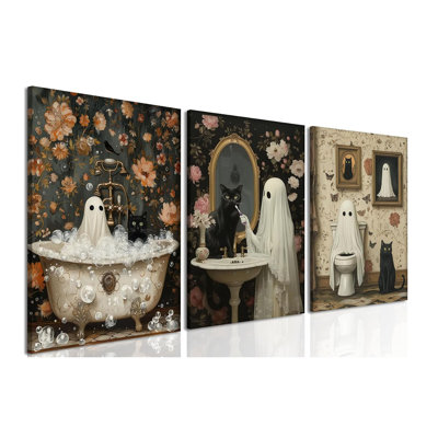 3 Piece Wrapped Canvas Wall Art