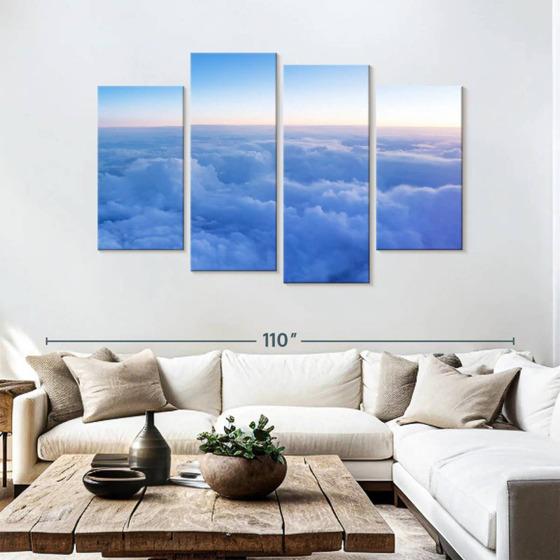 Alvord Blue Sky Clouds, 54'' H x 84'' W