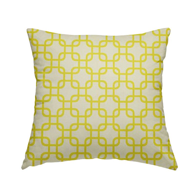 Erii Geometric Square Cushion, 43cm H x 43cm W x 5cm D