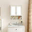 Armoire de rangement pour salle de bain, armoire à pharmacie avec miroir, armoire d'entrée