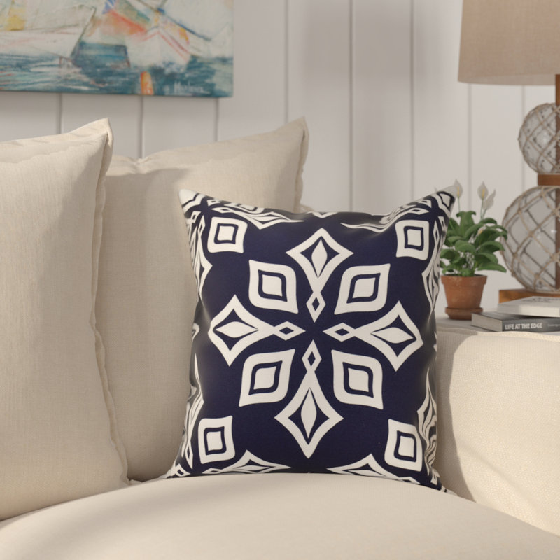 Housse et insert de coussin de plage Beach, Marine, 20 po x 20 po