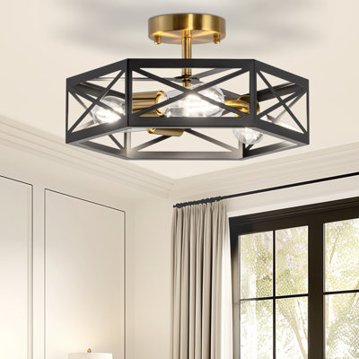 Mahek Semi Flush Mount Ceiling Light