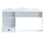Huche de bureau H 29 po x l 47 po