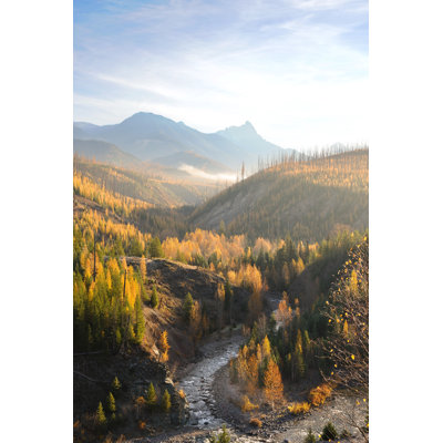 Autumn Landscape - Wrapped Canvas Print