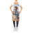 No Pattern Bib Apron