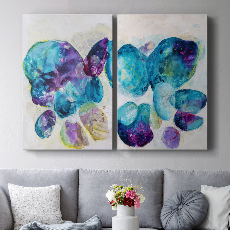 Toile tendue Aegean Dream I-Premium Gallery - prête à être accrochée, H 60 po x l 80 po