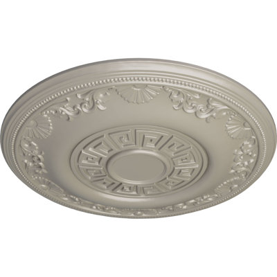25 médaillons de plafond Nestor de 25 7/8 po x P 2 1/4 po (convient aux auvents jusqu'à 5 po)
