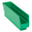 Economy Shelf Bin, nesting, (7) divider slots, rear hanglock, moulded-in label holder, polypropylene, , case of 36-703518698-685619858