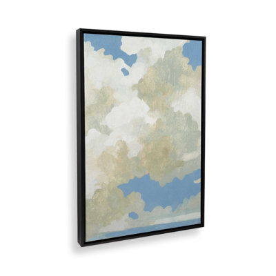 Calm Clouds in the Breeze II, reproduction sur toile dans un cadre