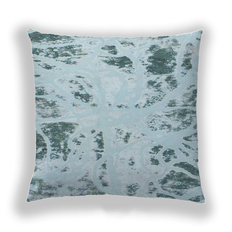Coussin décoratif abstrait 1003, Microsuède
