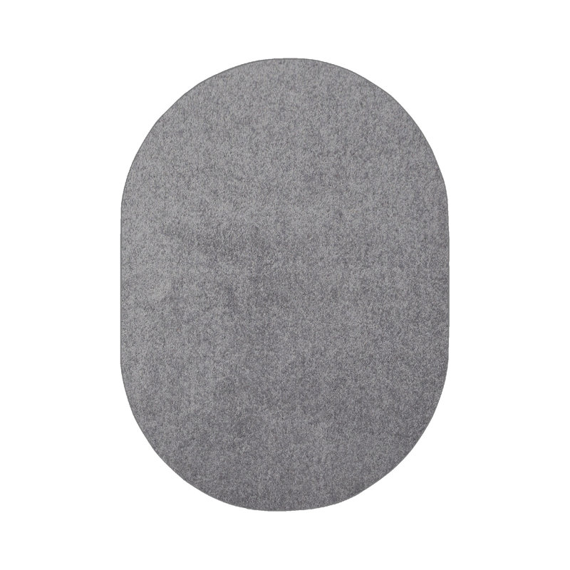 Furnish My Place Modern Plush Pet and Kids Friendly Solid Color Grey Area Rugs, Stain & Fade Resistance, Perfect for Living Room, Dining Room, Bedroom, Playroom and Kidsroom, Event, Wedding Rug