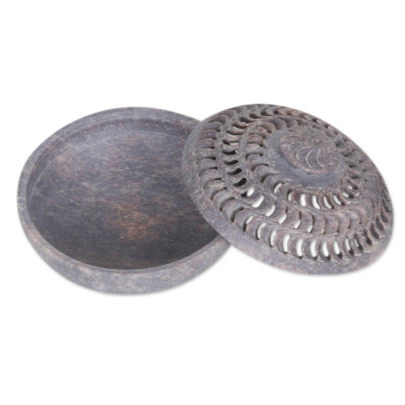 Handmade Stoneware Decorative Box