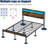 Antique Style Full Bed Frame With 2 Ports, Led Lighting, And Rustic Brown Color - Strong Support, Mattress Sagging, Quick Assembly Size Charging Function, Tone, Headboard, Iron Frame, No Creaking,