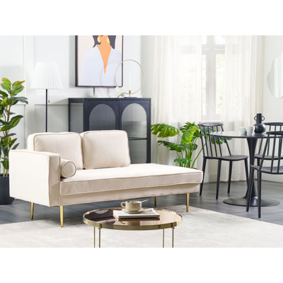 Dan Velvet Chaise Lounge