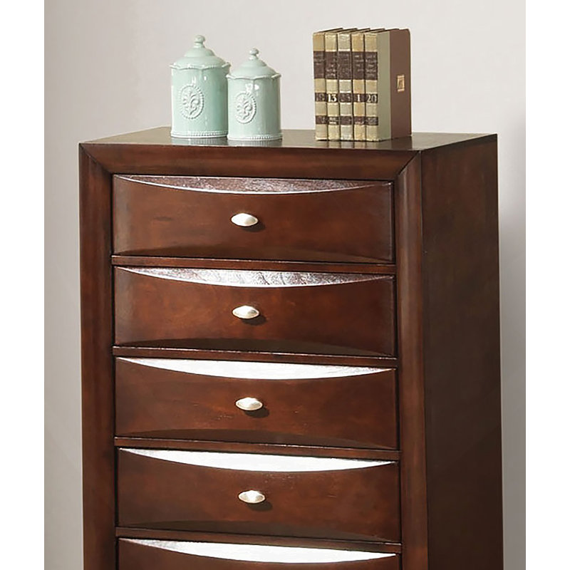 Mobilier de chambre à coucher 1 pièce, Cerisier